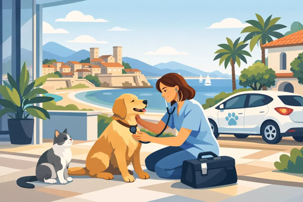 Consultation vétérinaire à domicile Antibes