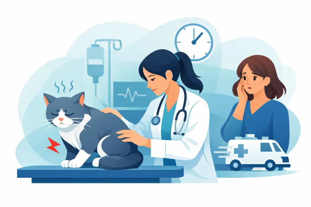 Prise en charge d’un chat douloureux : agir vite