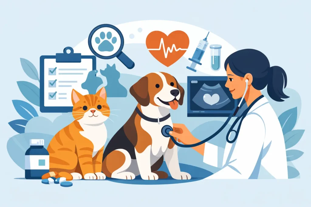 Bilan santé préventif du chien et du chat