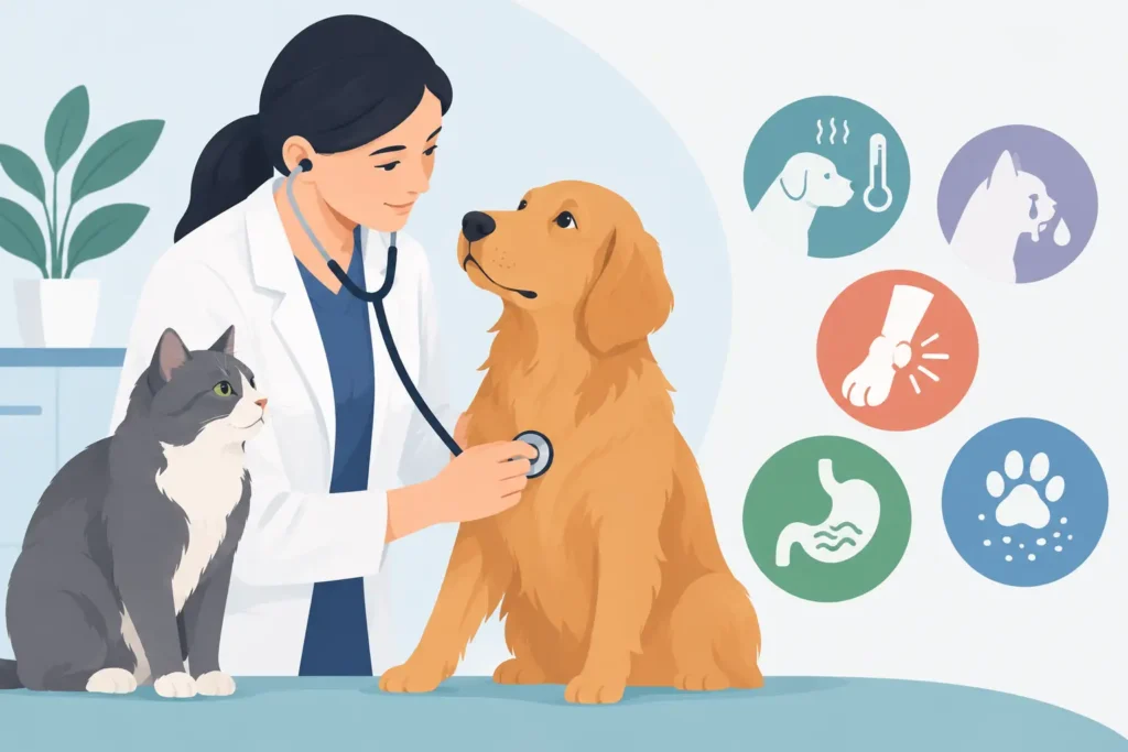 5 signes chez l’animal : consultation rapide