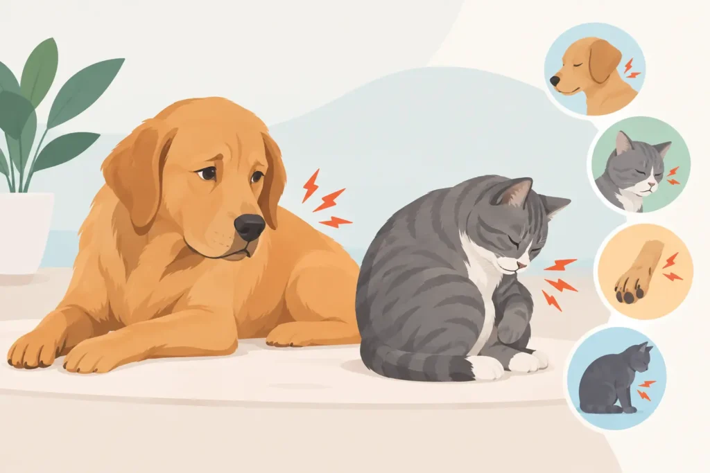Signes de douleur animale : les repérer tôt