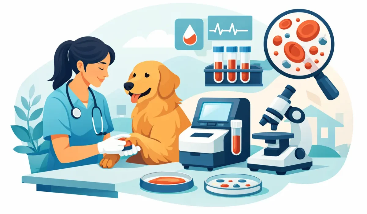 Analyse sanguine du chien à domicile : quand agir ?