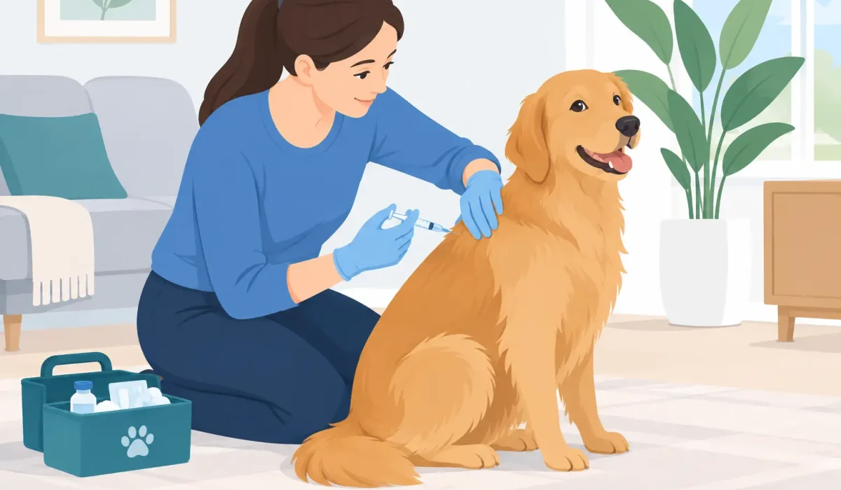 Comment organiser la vaccination de son animal à la maison