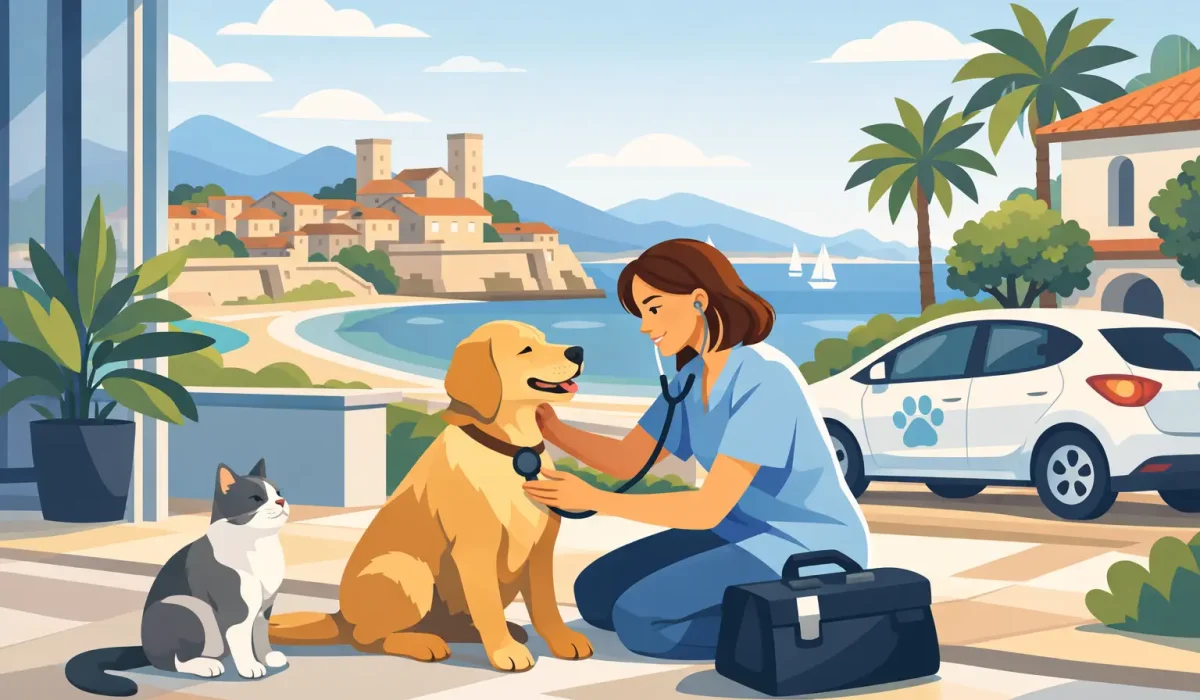 Consultation vétérinaire à domicile Antibes