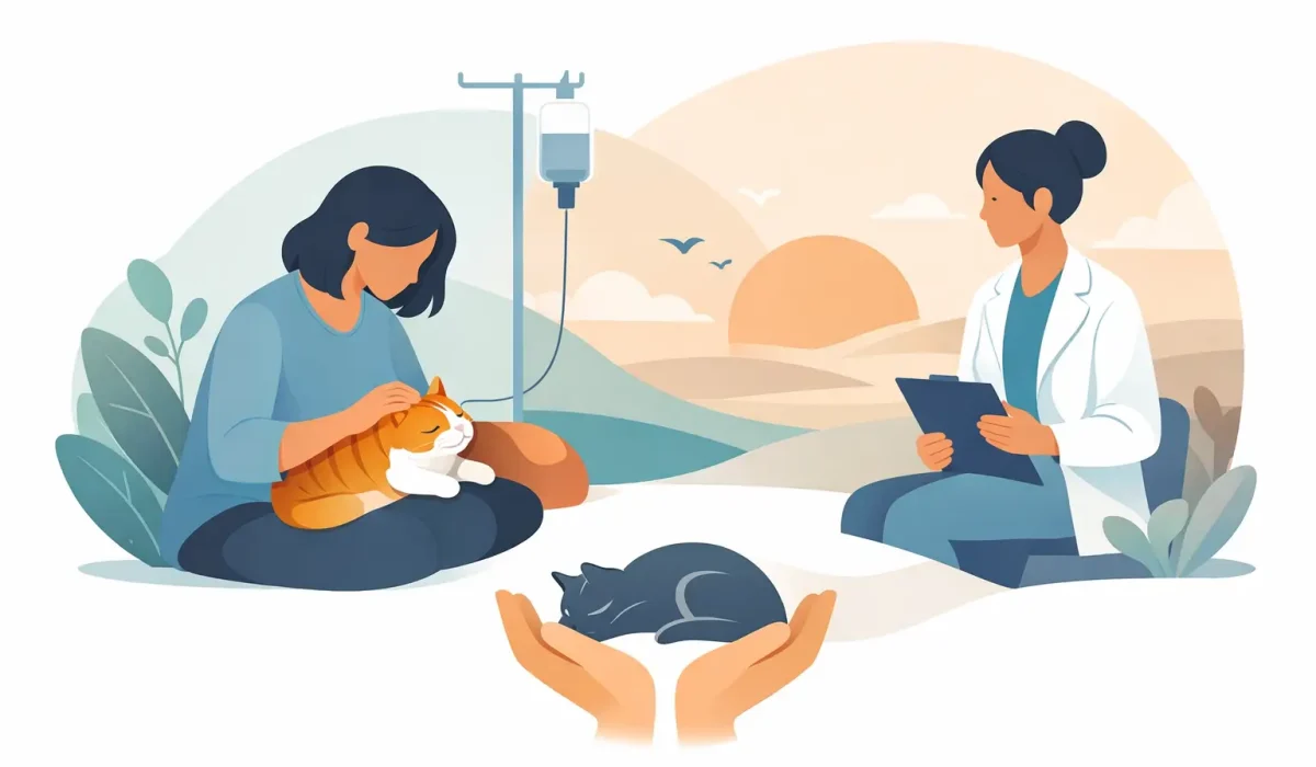 Exemple d’accompagnement d’un chat en fin de vie