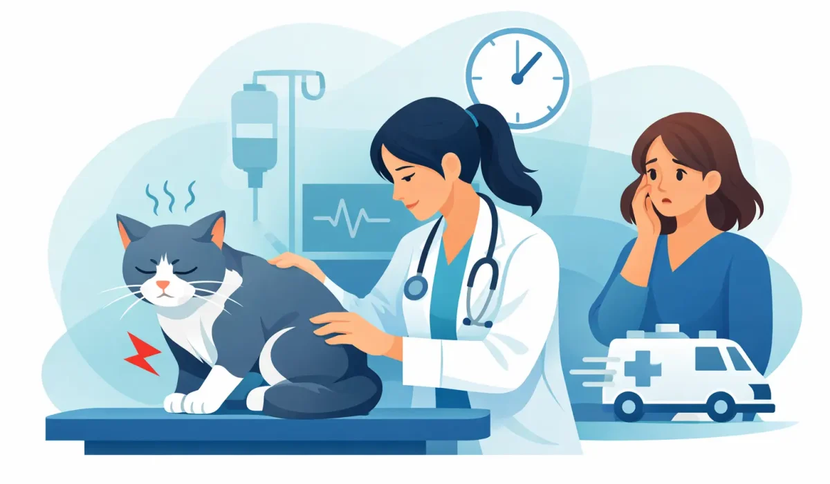 Prise en charge d’un chat douloureux : agir vite
