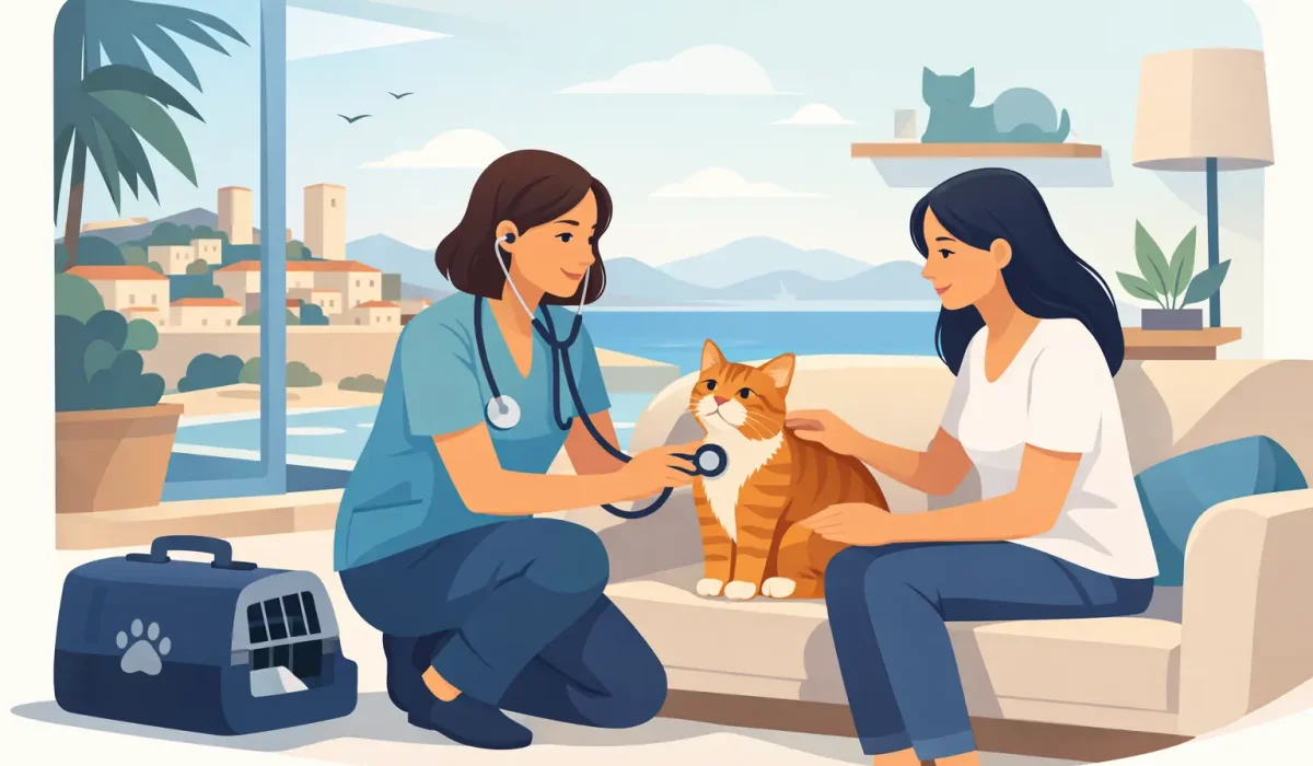 Vétérinaire chat à domicile à Antibes : pourquoi ?